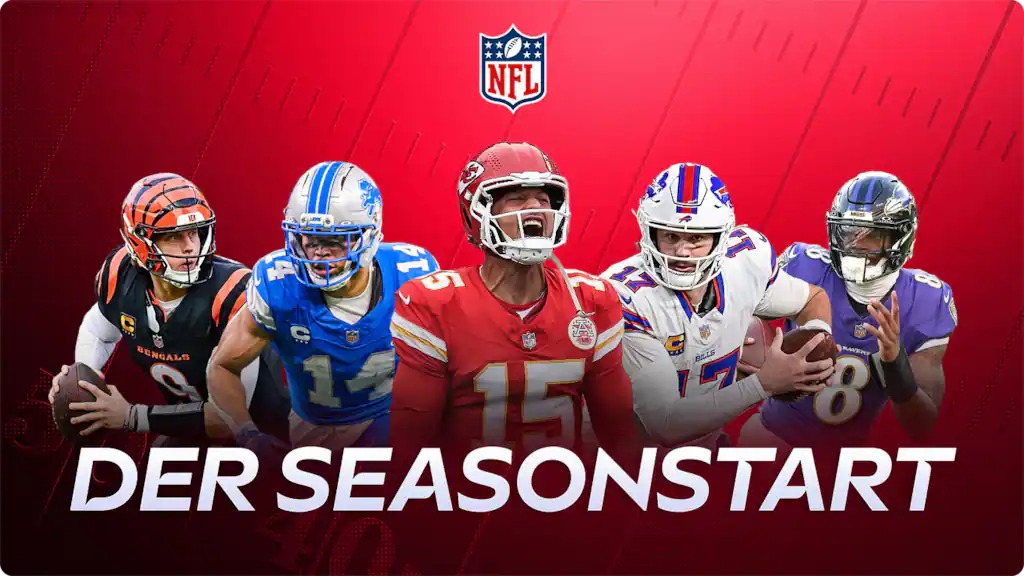 NFL-Saisonstart auf Sky Sport mit fünf Football-Stars